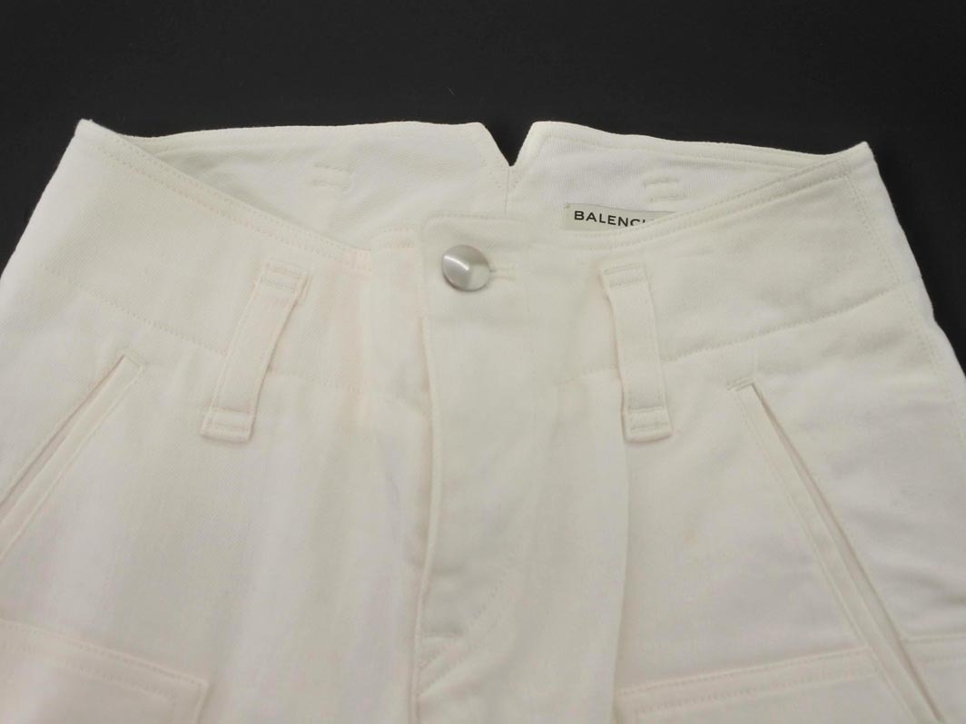BALENCIAGA バレンシアガ 426658 デニムパンツ size36/オフホワイト ■■ ☆ fic6 レディース_画像5