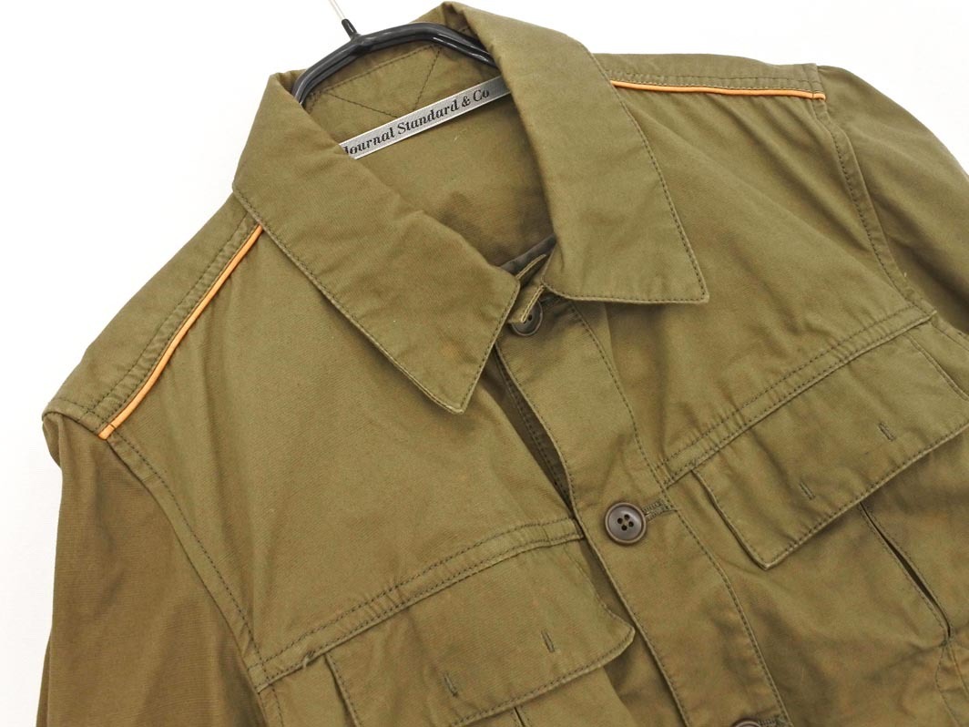 JOURNAL STANDARD ジャーナルスタンダード ポケット ジャケット sizeM/カーキ ◇■ ☆ fic6 メンズ