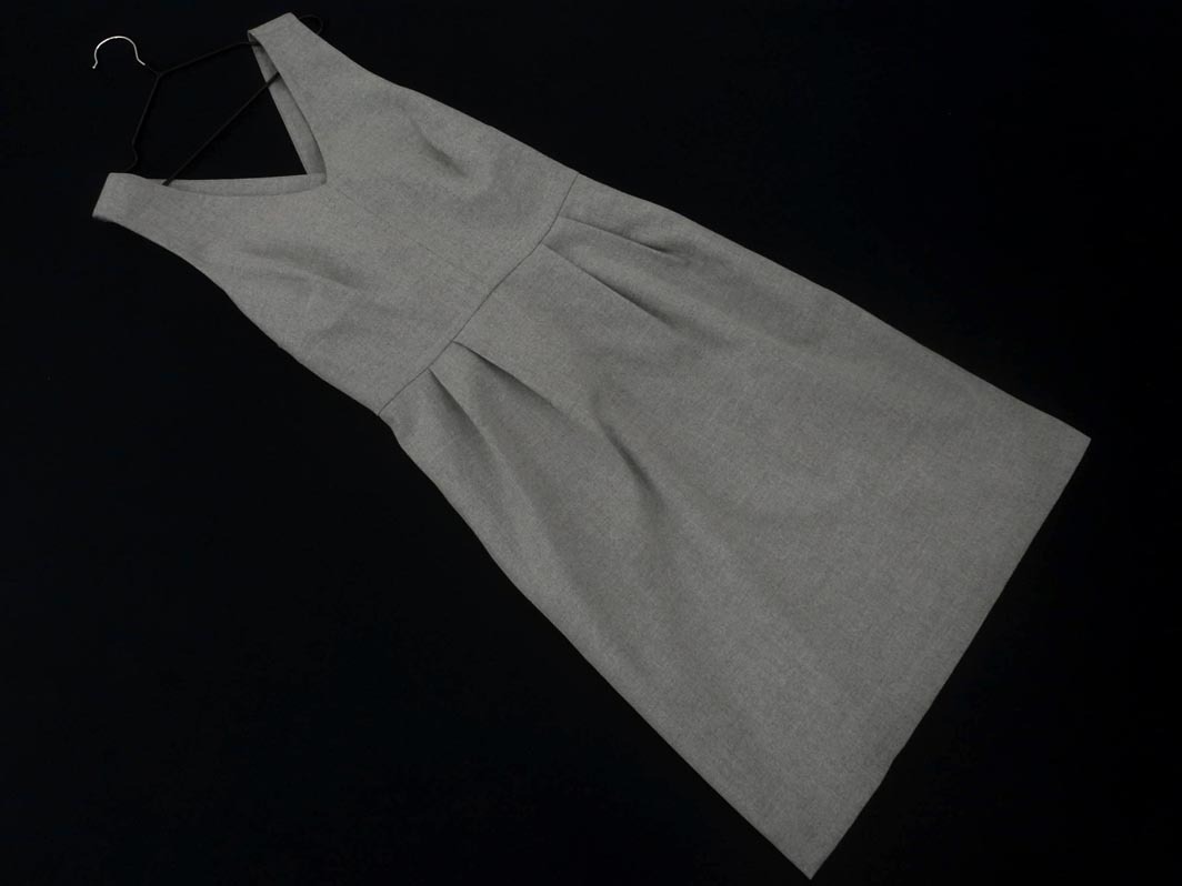 BANANA REPUBLIC バナナリパブリック バックリボン ジャンパー スカート size00/グレー ◇■ ☆ fic9 レディース_画像1