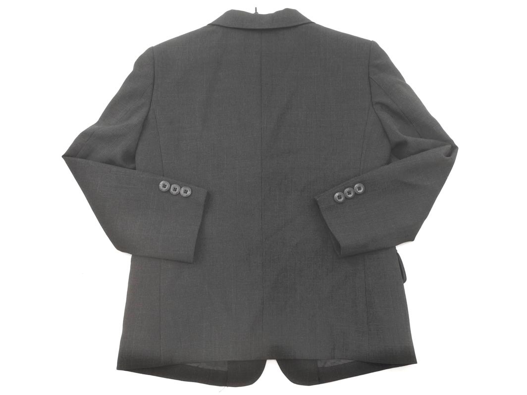 hiromichinakano ヒロミチナカノ ジャケット ハーフパンツ ボタンダウンシャツ セットアップ size120cm/チャコール ■■ ☆ fic9 男の子