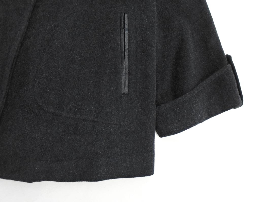 UNTITLED Untitled Anne gola. шерсть . соотношение крыло кнопка жакет size1/ уголь *# * fic9 женский