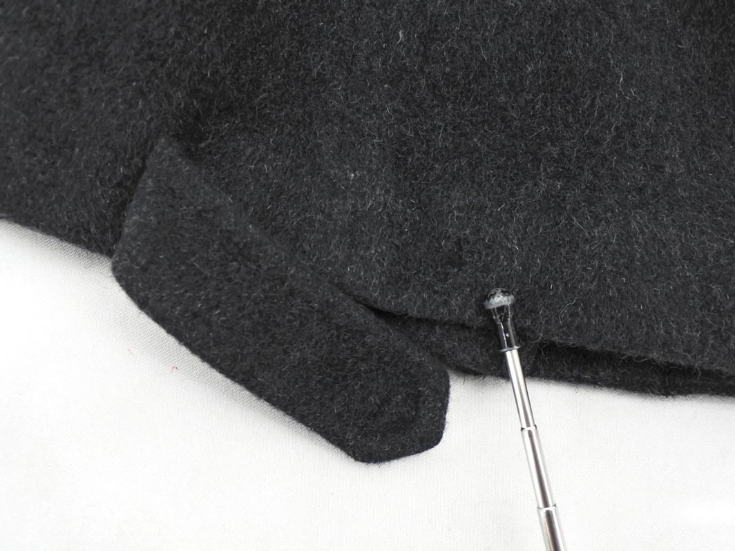 UNTITLED Untitled Anne gola. шерсть . соотношение крыло кнопка жакет size1/ уголь *# * fic9 женский