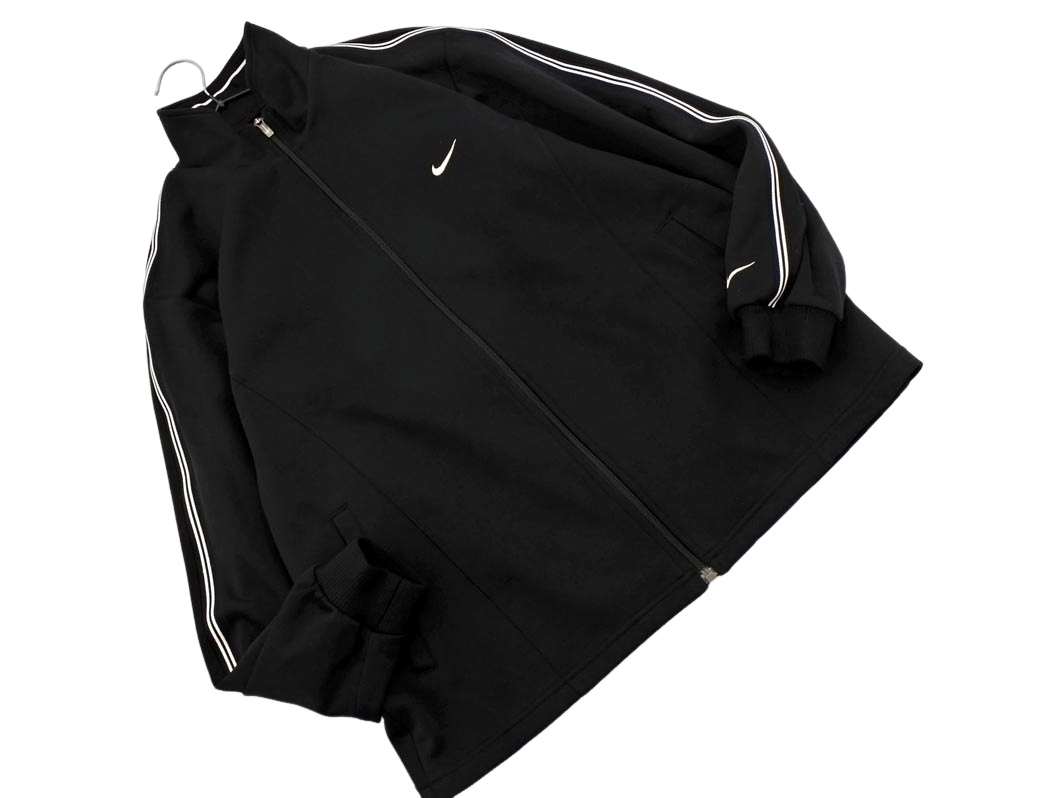 NIKE ナイキ ロゴ トラック ジャケット sizeM/黒 ◇■ ☆ fic9 レディース_画像1