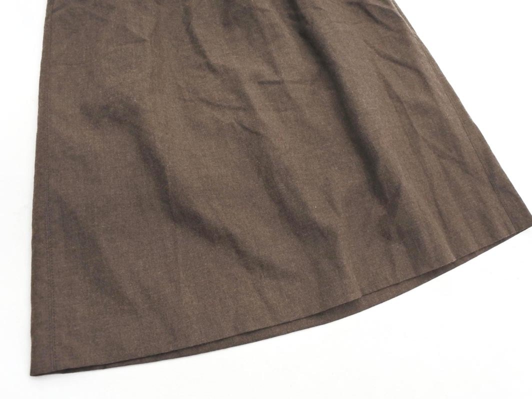 BALLSEY Ballsey Tomorrowland шерсть 100% длинная юбка size34/ чай *# * fid0 женский