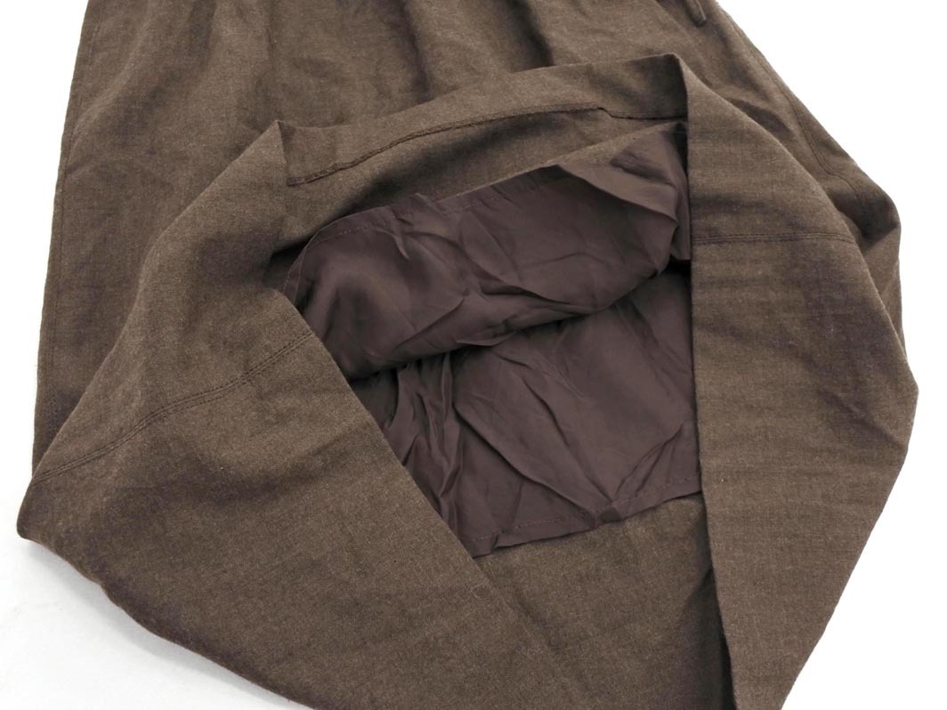 BALLSEY Ballsey Tomorrowland шерсть 100% длинная юбка size34/ чай *# * fid0 женский