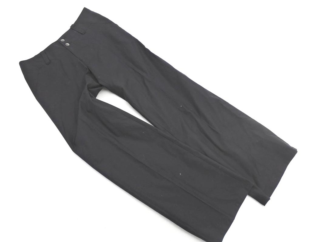 LAUTREAMONT ロートレアモン センタープレス加工 パンツ size38/黒 ■■ ☆ fid0 レディース_画像1