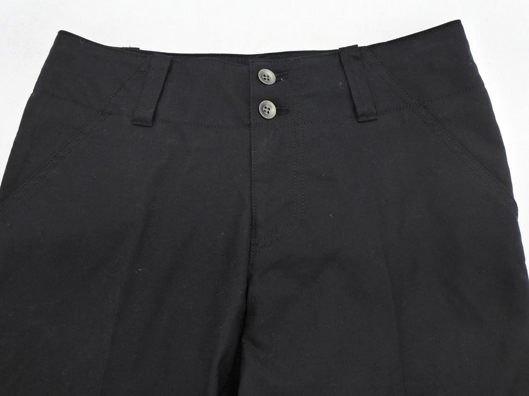 LAUTREAMONT ロートレアモン センタープレス加工 パンツ size38/黒 ■■ ☆ fid0 レディース_画像3
