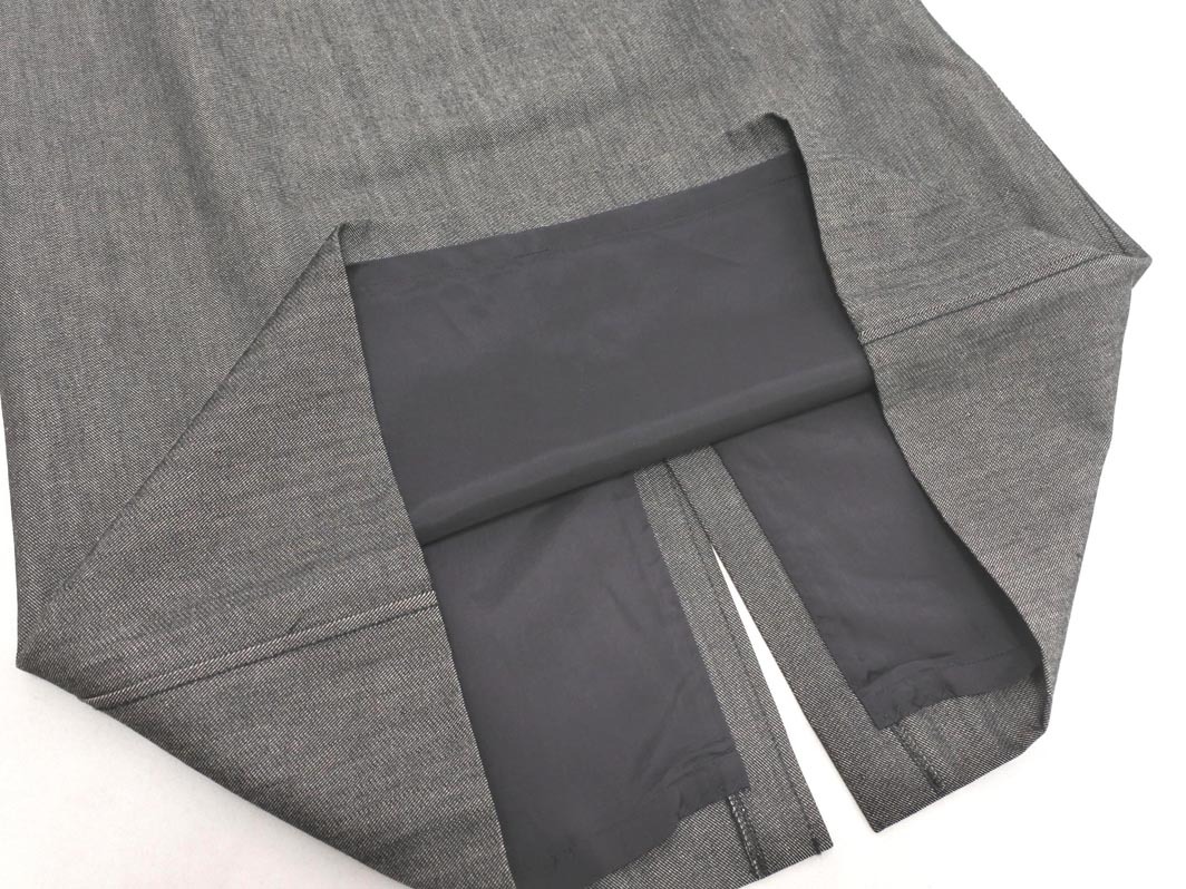 ネコポスOK COMME CA DU MODE コム サ デ モード ウール混 スカート sizeL/グレー ◇■ ☆ fid0 レディース