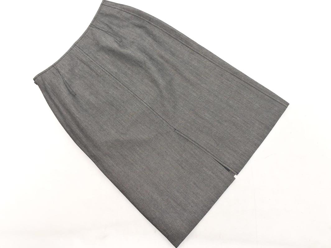 ネコポスOK COMME CA DU MODE コム サ デ モード ウール混 スカート sizeL/グレー ◇■ ☆ fid0 レディース