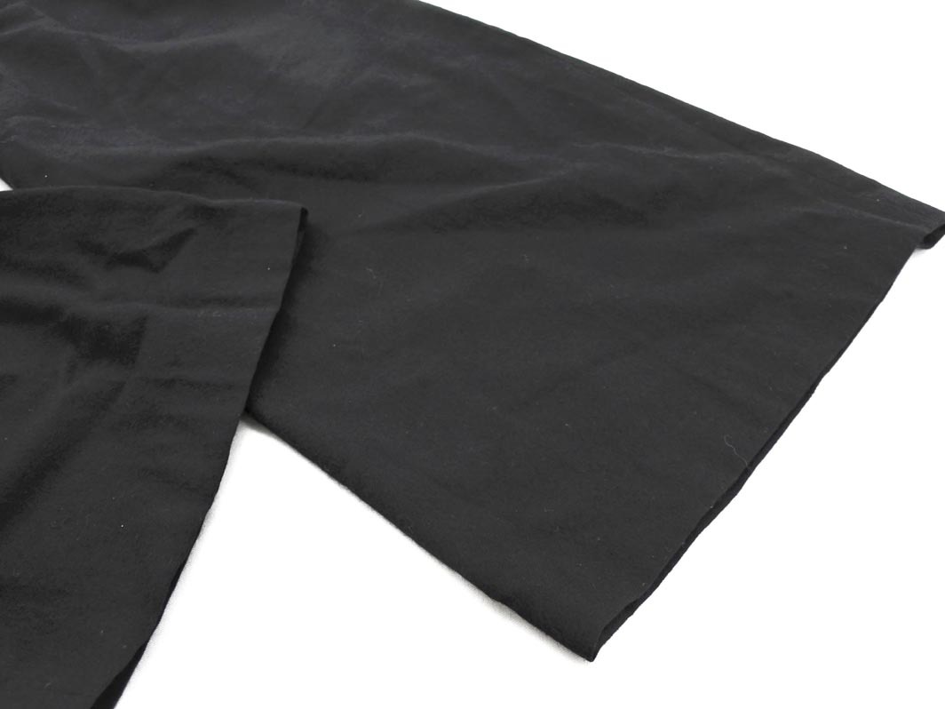 1er Arrondissement プルミエアロンディスモン ウール100% タック ワイド パンツ size36/黒 ◇■ ☆ fid0 レディースの画像4