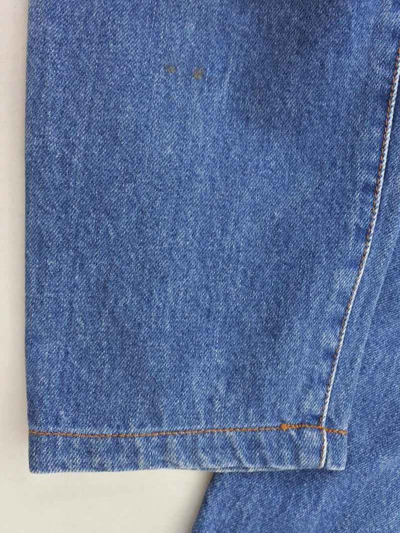 TRUSSARDI トラサルディ テーパード デニムパンツ size38/青 ■■ ☆ fid0 レディース_画像2