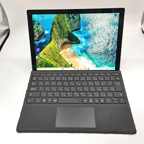 バッテリー◎ 12 Surface Pro6 2in1 タブレットPC Surface Pro 1796 Core i5-8350U windows11 pro 8GB SSD256GB カメラあり オフィス C094)_画像1