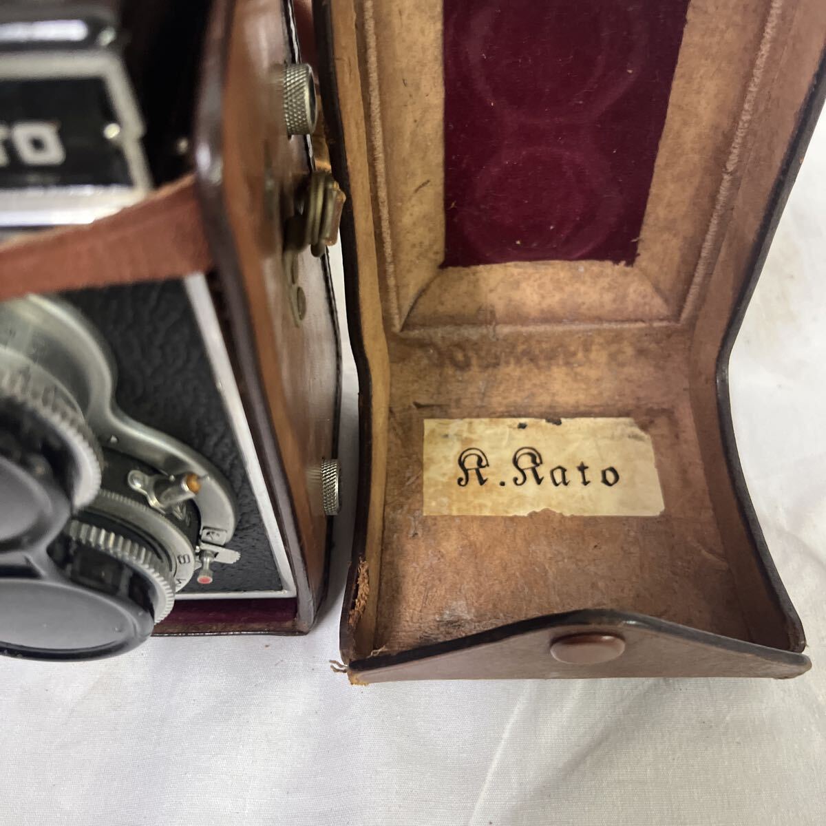 1029 TAKEO KATO DORIMAFLEX カメラ 動作未確認 二眼レフカメラ_画像8