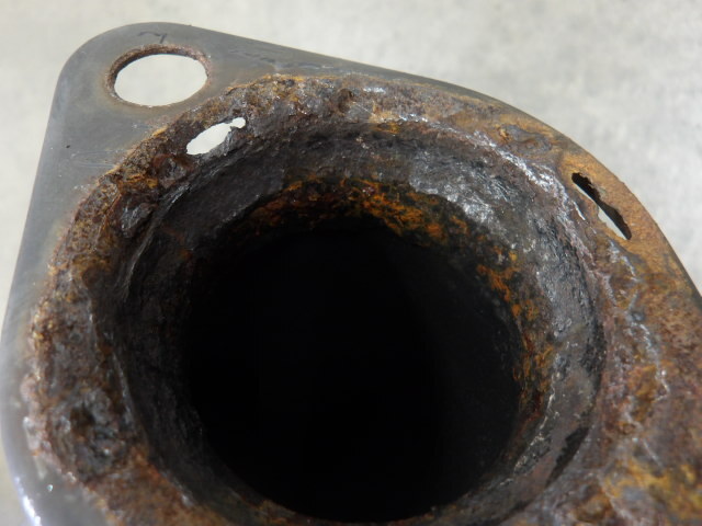 ジャンク 穴開き ANH20 ヴェルファイア 2.4Z マフラー ROJAM DTM JATA-20120051S 2WD 2AZ 左右デュアルだ円_画像7