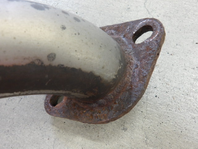 ジャンク 穴開き ANH20 ヴェルファイア 2.4Z マフラー ROJAM DTM JATA-20120051S 2WD 2AZ 左右デュアルだ円_画像10