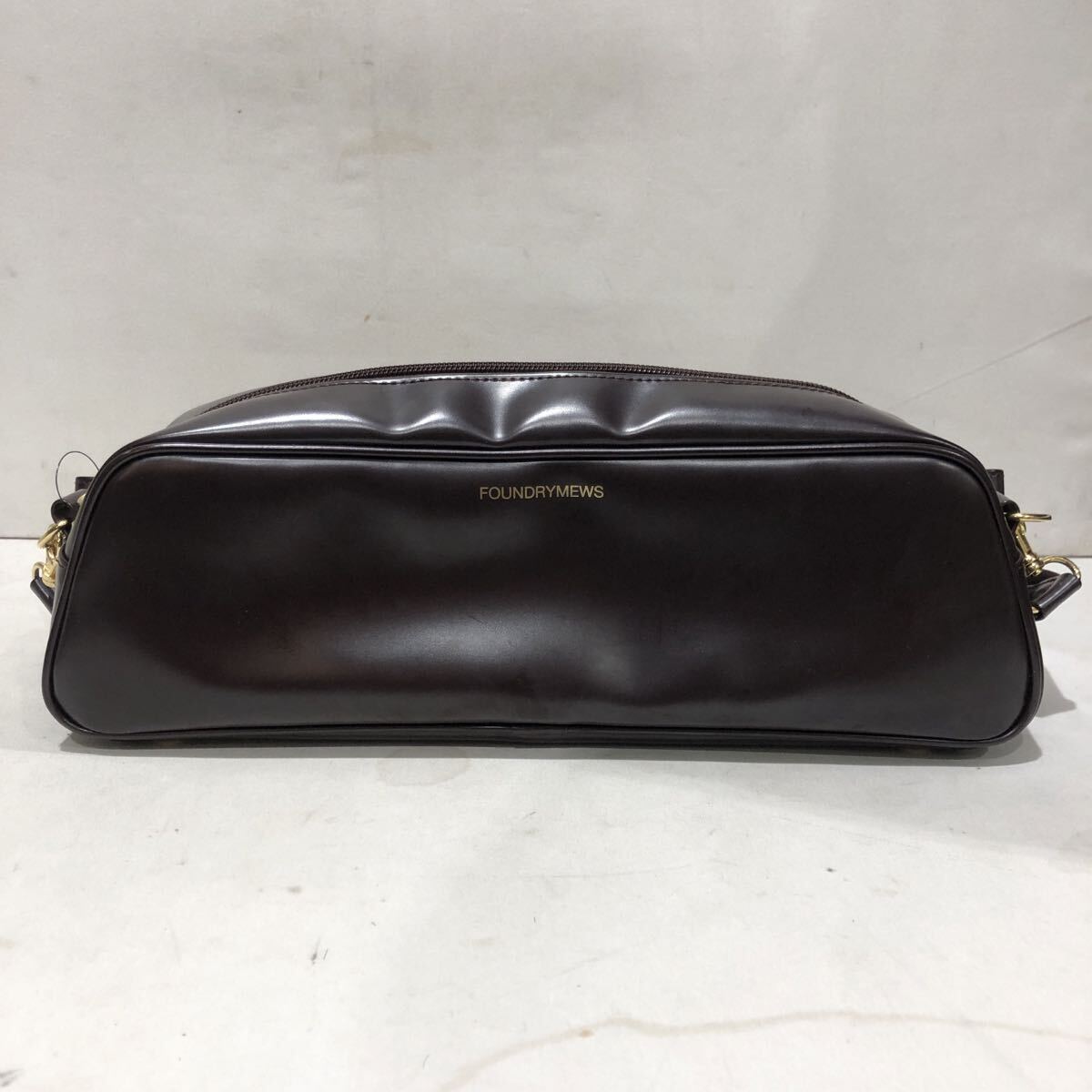 ts20250929【Foundry Mews】ファウンドリーミューズ ショルダーバッグ ブラウン JULES BAG