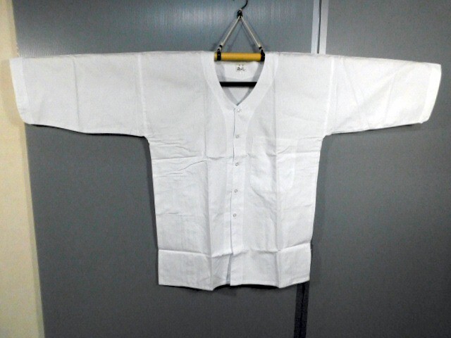 ♪ダボシャツ「きよし」中サイズ 白「B」【新品未使用】