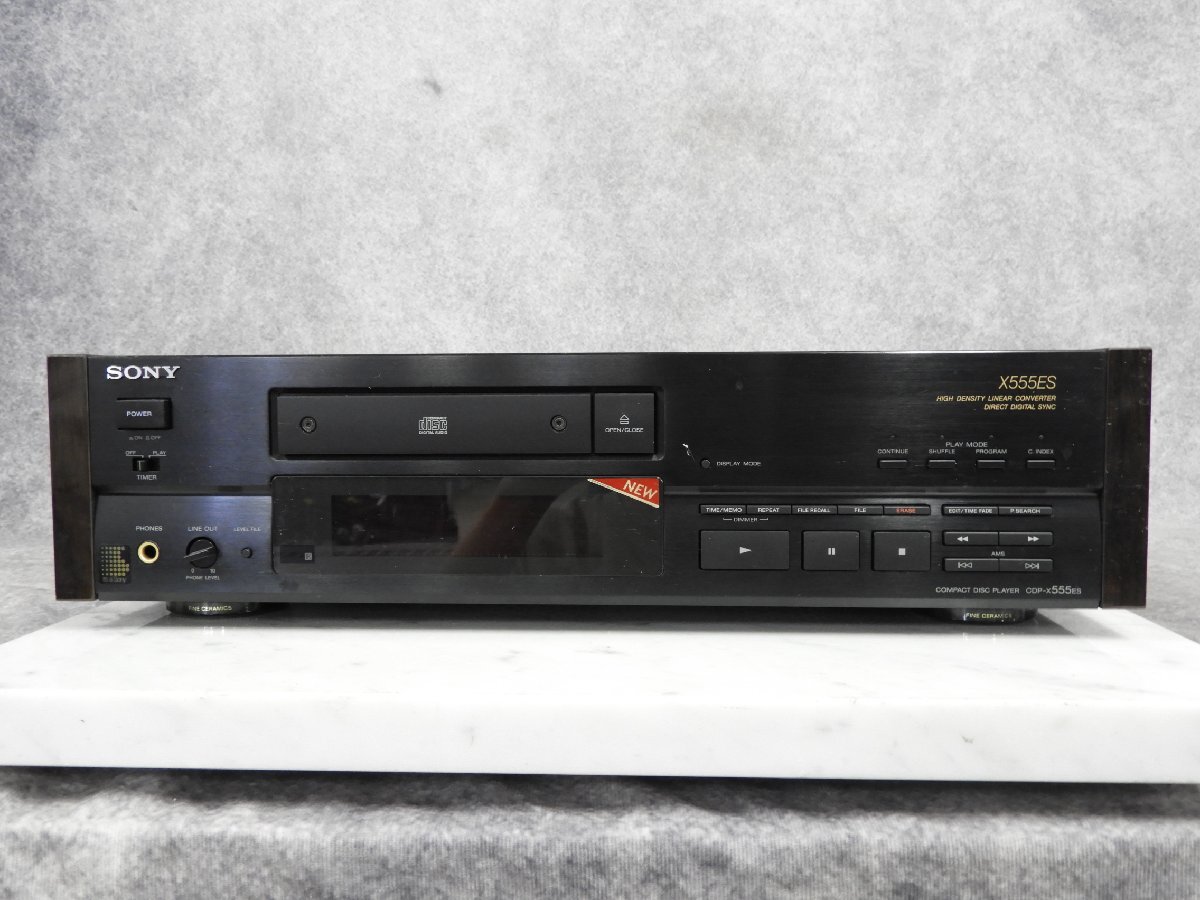 【C】SONY CDP-X555ES CDデッキ ソニー 3123099