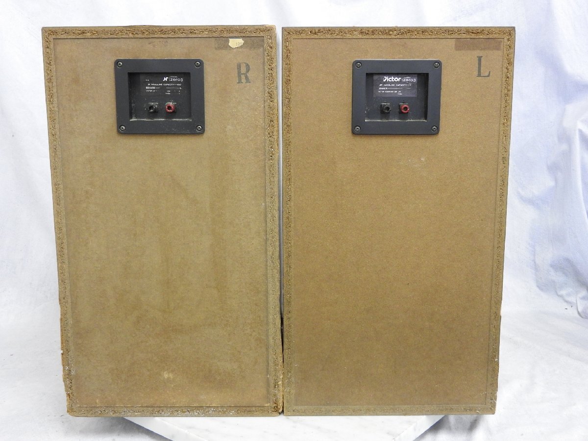 【J】VICTOR zero 3 スピーカーペア ビクター 3121304