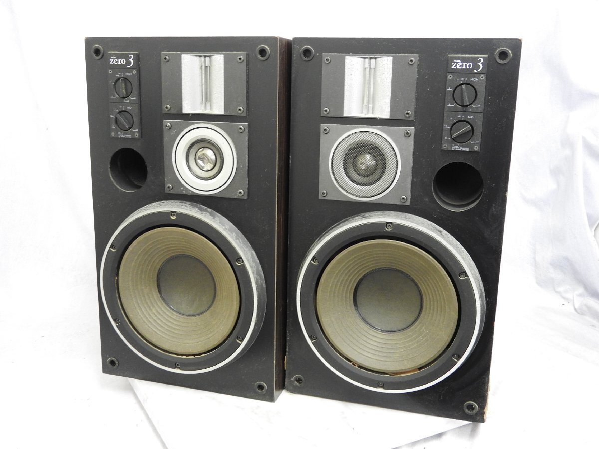 【J】VICTOR zero 3 スピーカーペア ビクター 3121304
