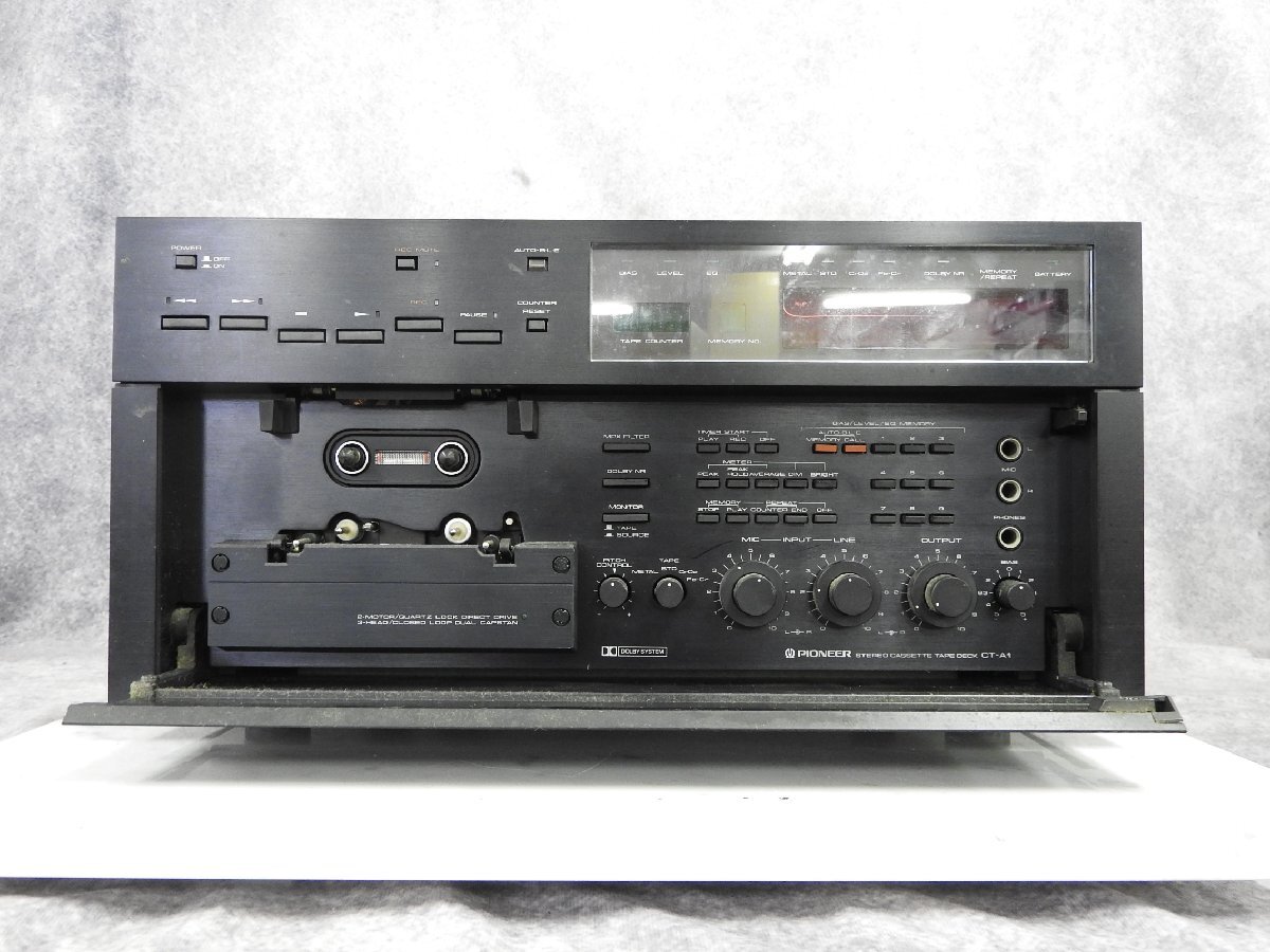 【J】 PIONEER CT-A1 カセットデッキ パイオニア 3123626
