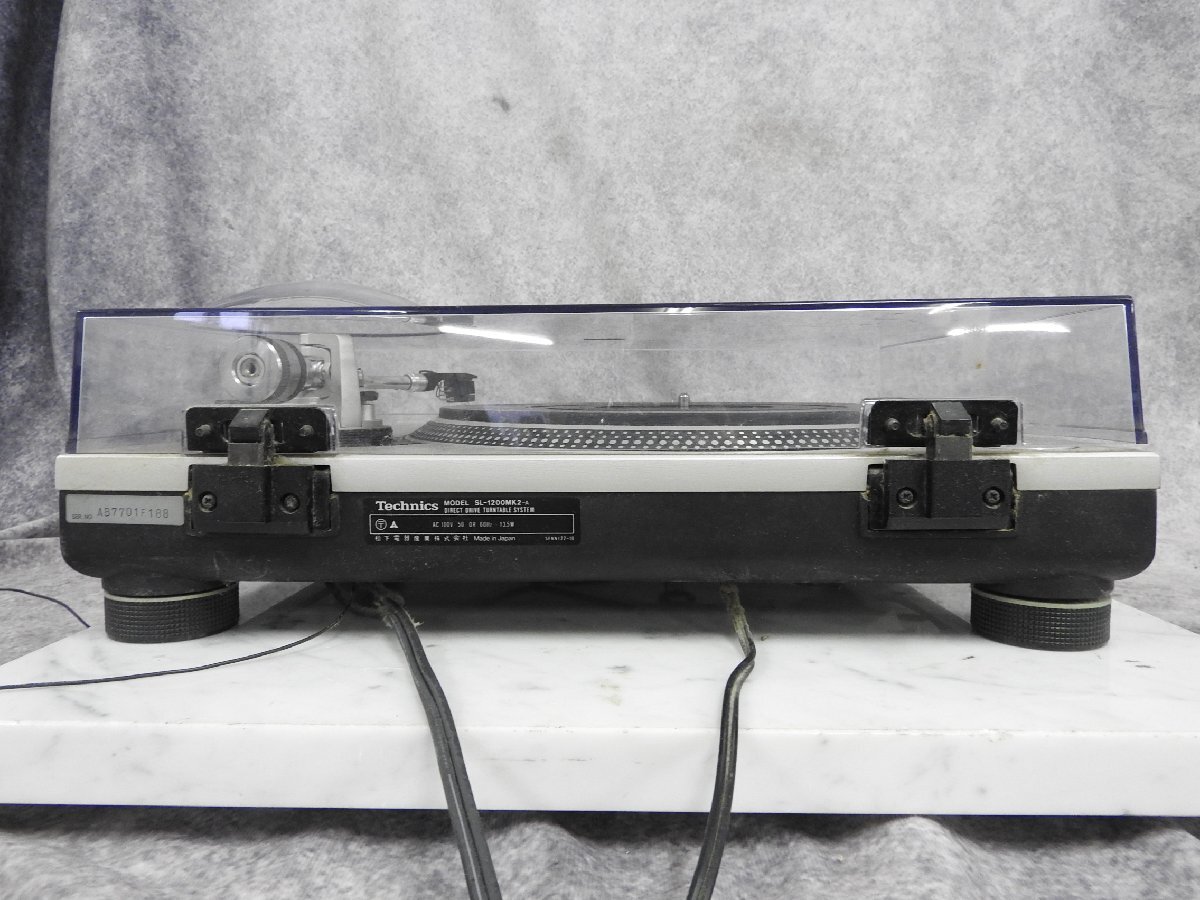 【J】Technics SL-1200 MK2-A ターンテーブル テクニクス 3123700_画像7