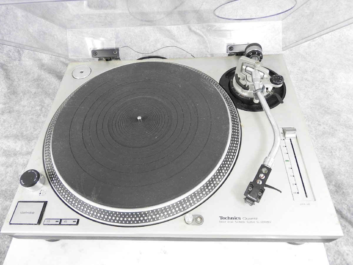 【J】Technics SL-1200 MK2-A ターンテーブル テクニクス 3123700_画像2