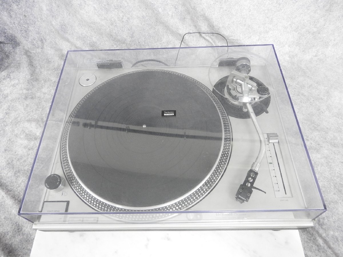 【J】Technics SL-1200 MK2-A ターンテーブル テクニクス 3123700_画像3