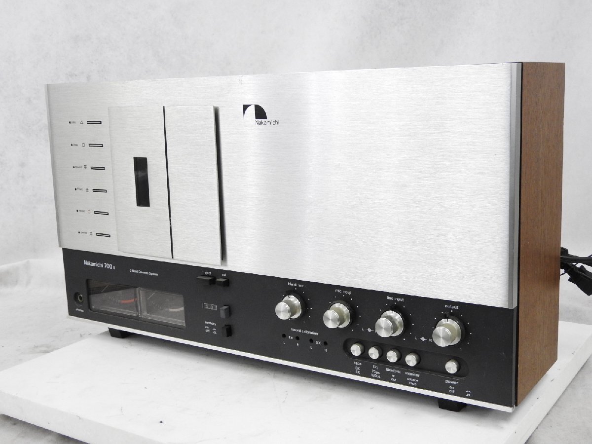 【J】Nakamichi 700II カセットデッキ ナカミチ 3123833