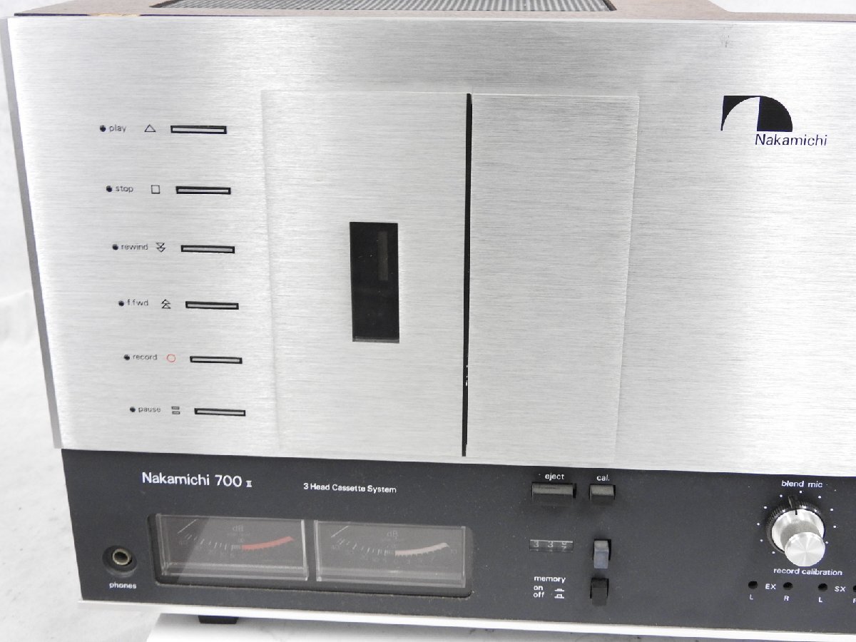【J】Nakamichi 700II カセットデッキ ナカミチ 3123833