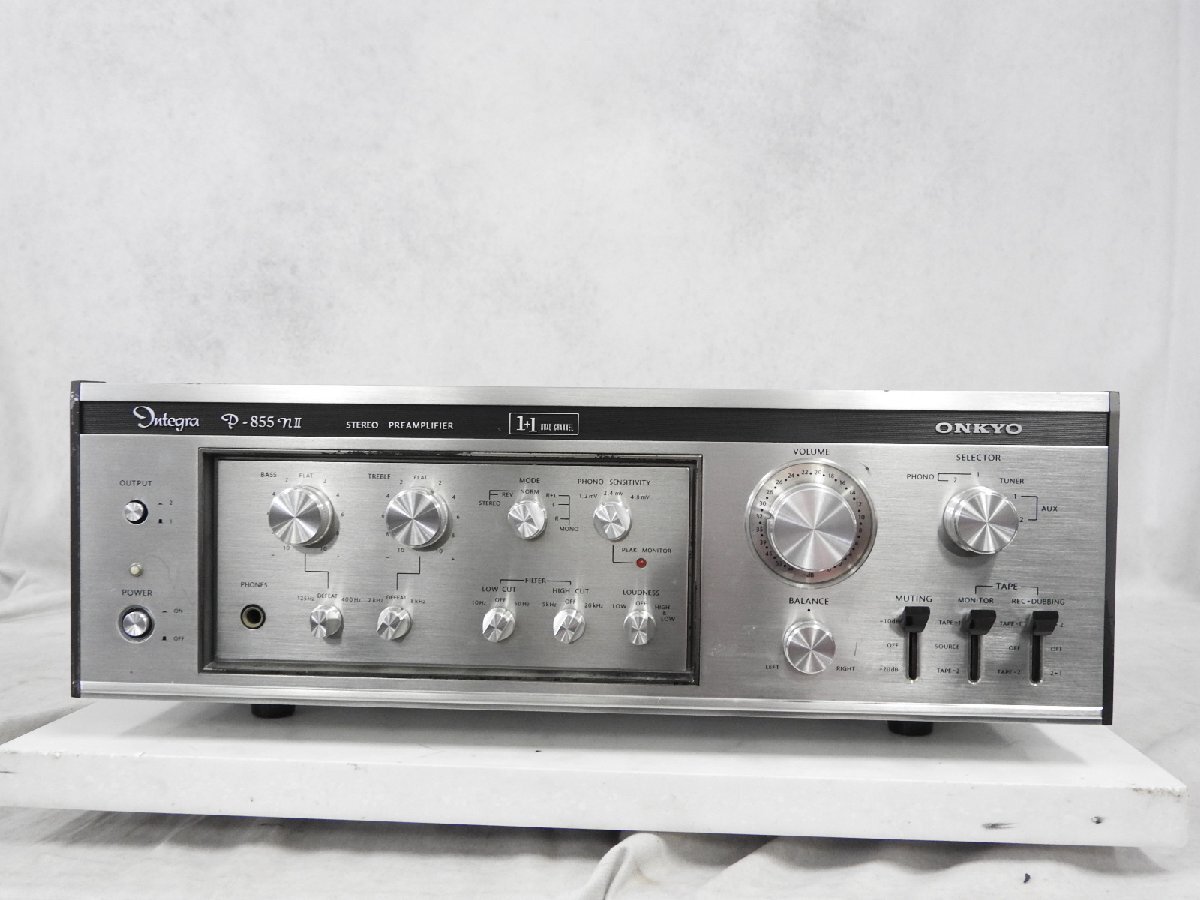 【J】ONKYO Integra P-855nII プリアンプ オンキョー 3123770