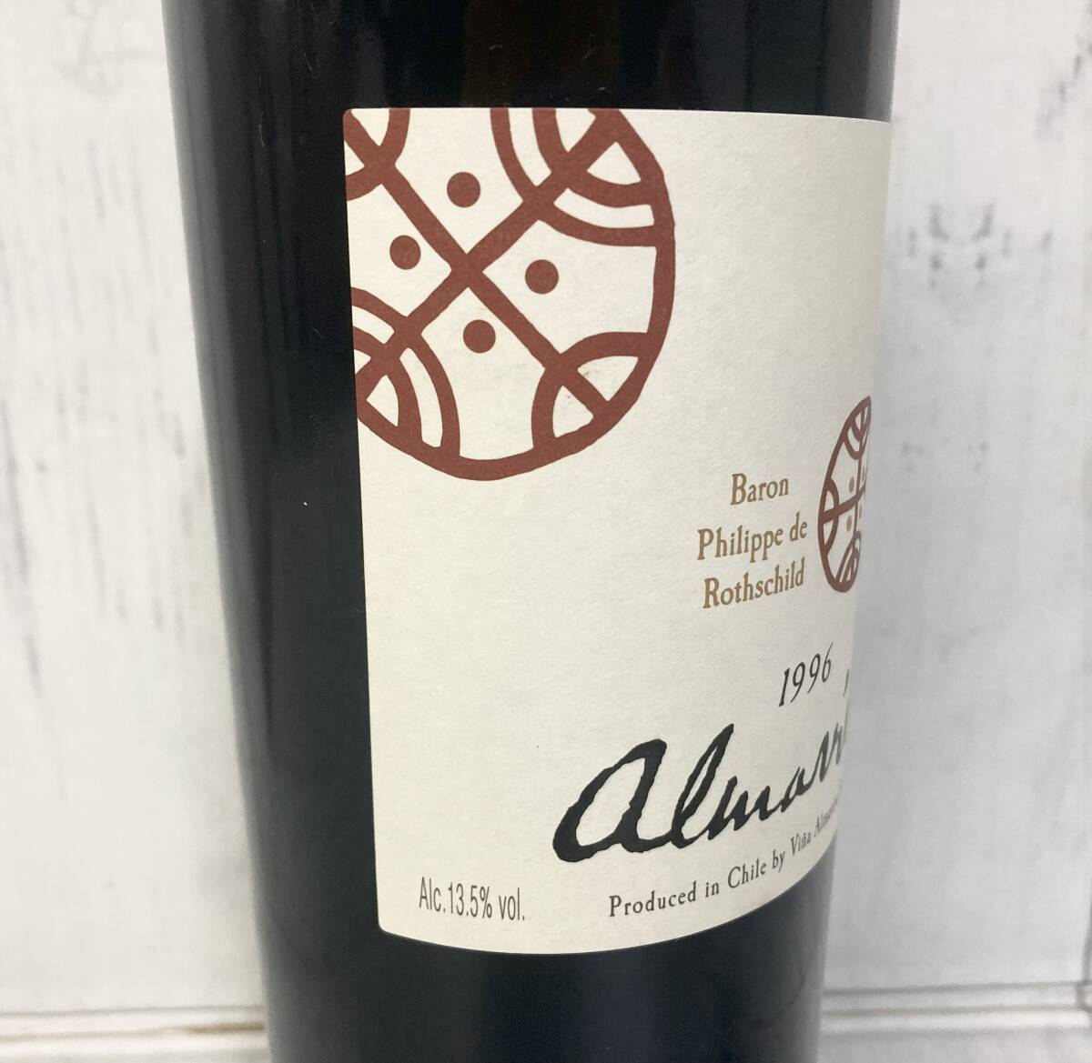 ☆格安売切☆蔵出し!未開栓「アルマヴィーヴァ」1996年 ヴィンテージワイン 750ml 13.5度 赤ワイン 当時物 チリ産 Almaviva_画像8