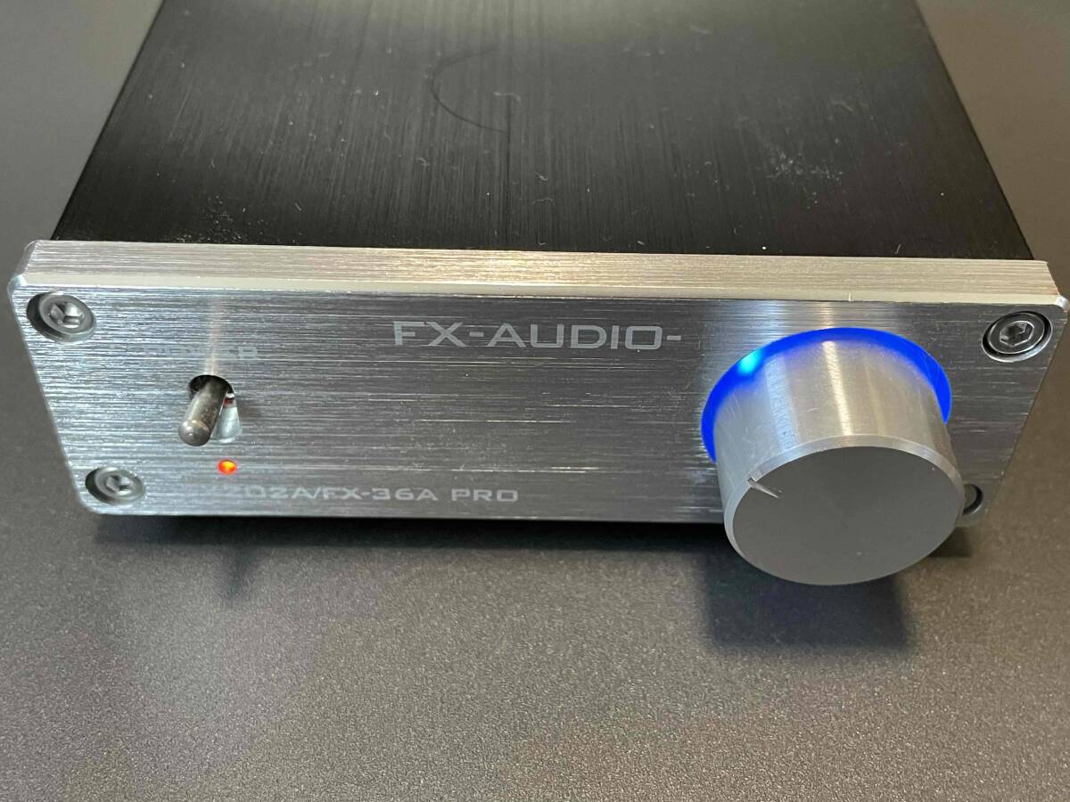 FX AUDIO FX202A/FX36A ブラック