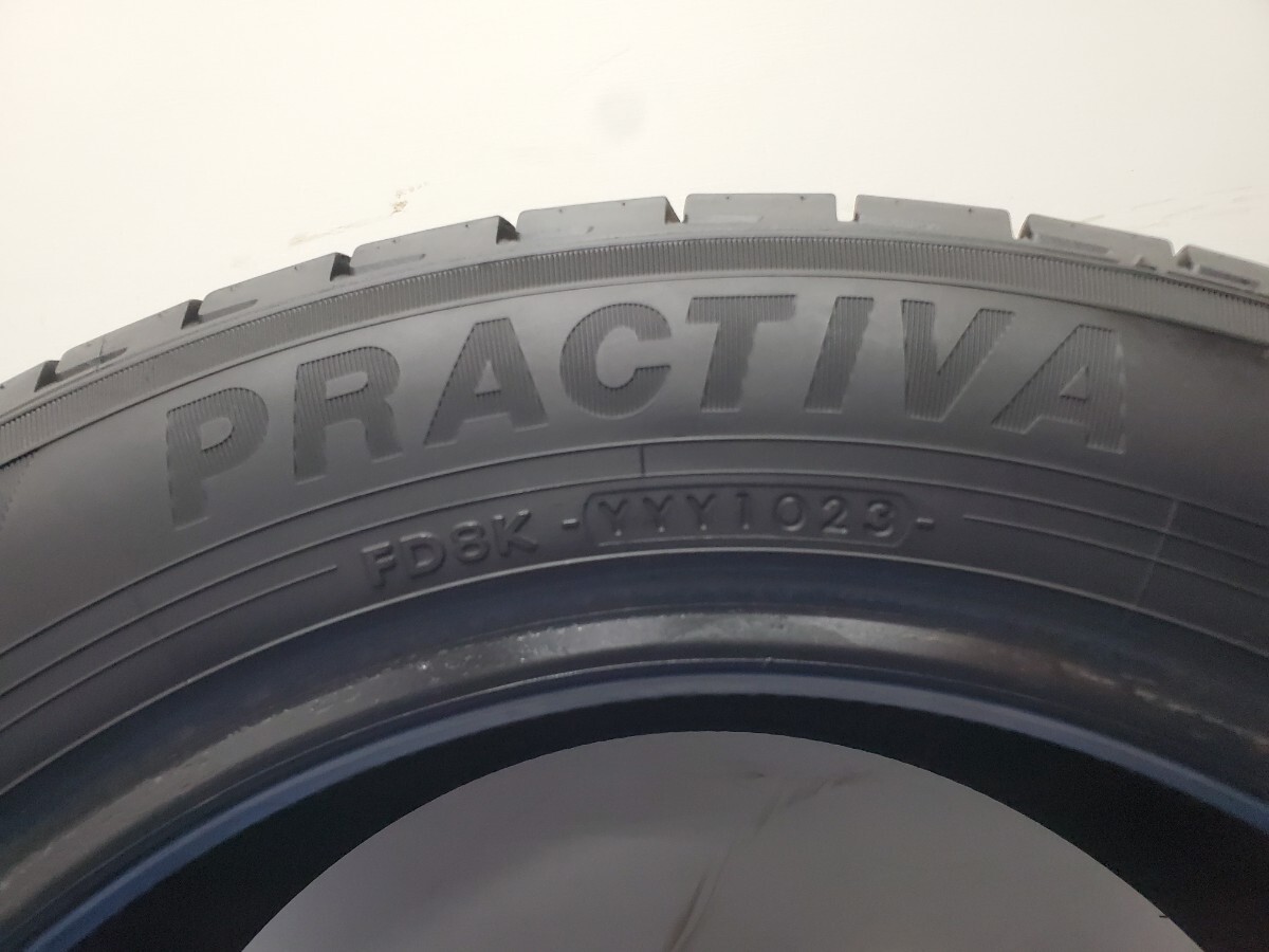 205/55R16 ラジアル 夏タイヤ サマータイヤ バリ溝 深溝 ヨコハマ製品 プラクティバ 23年式 送料全国一律 T1505_画像9