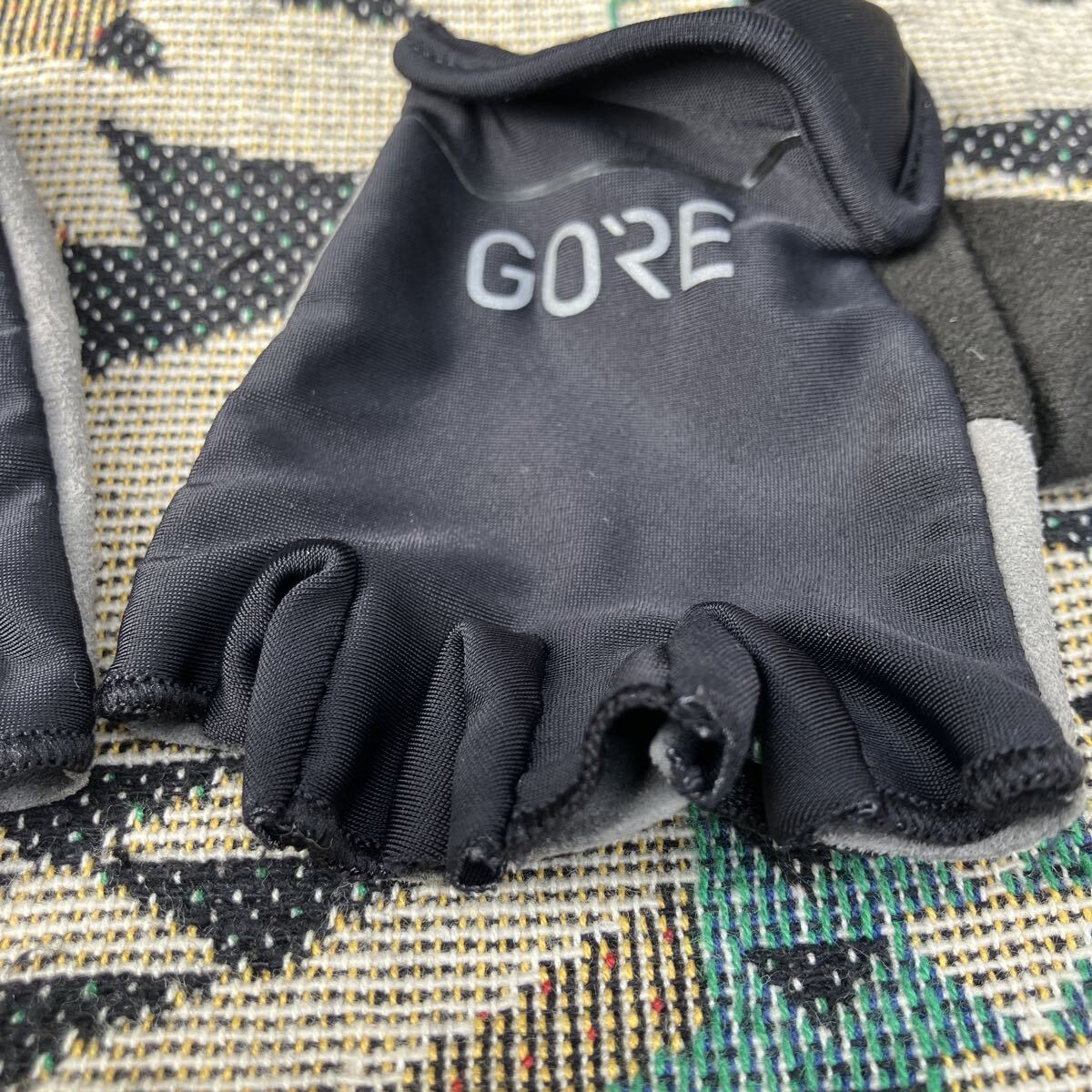 ロードバイク ハーフフィンガー グローブ　GOREWEAR Sサイズ ブラック_画像6