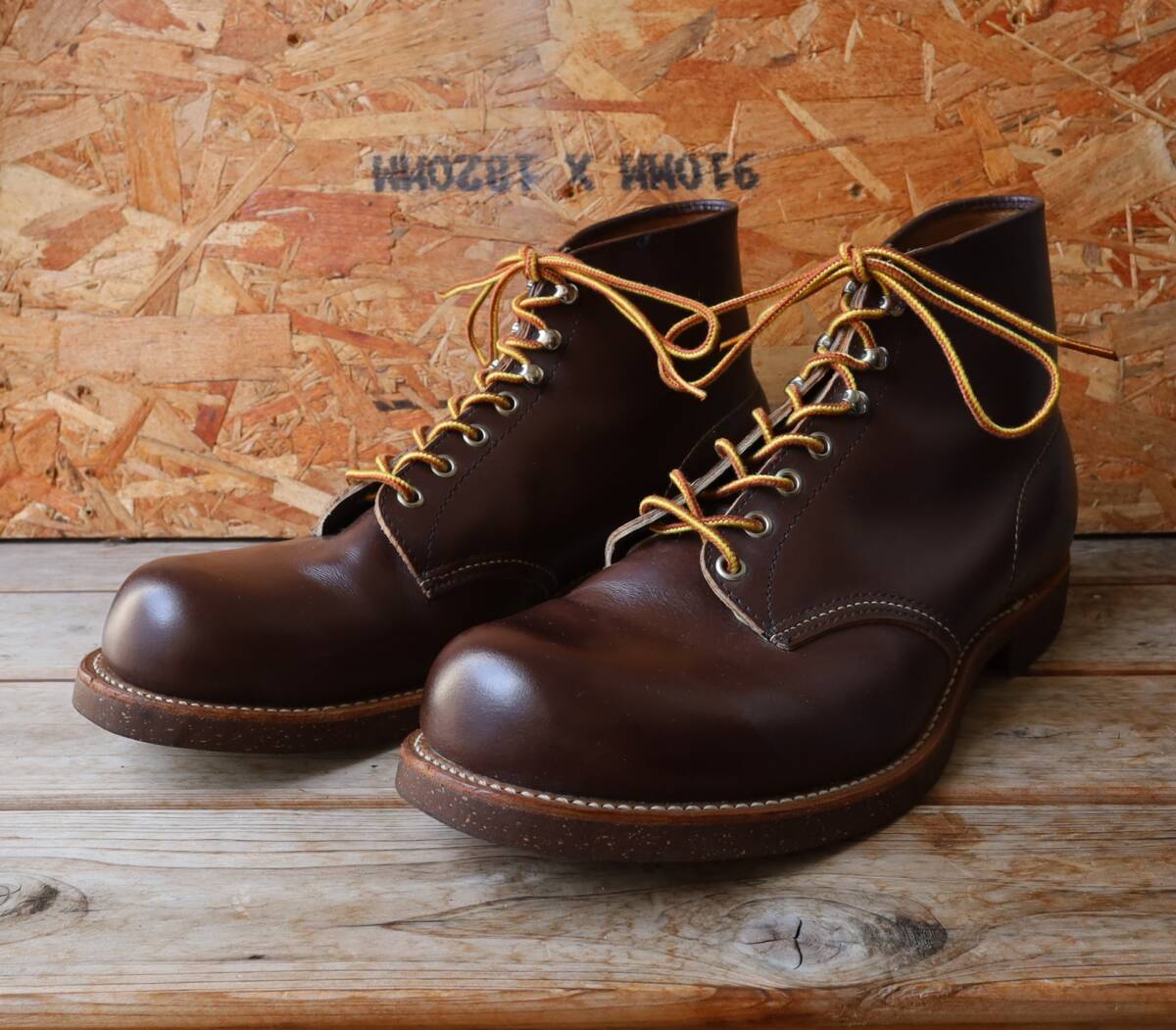 【70s 10H ほぼDEAD 舊プリント羽タグ】レッドウィング 777 アイリッシュセッター ガラスレザー レースアップ ブーツ redwing ビンテージ