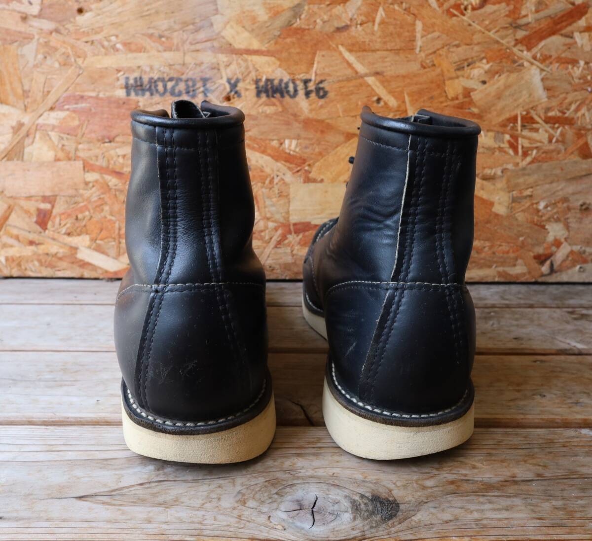 【6E 犬タグ 香港返還モデル 98年】レッドウィング 8179アイリッシュセッター ブラッククローム モックトゥ ブーツ redwing ビンテージ