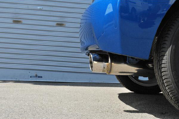 Rossomodello ロッソモデロ マフラー コルバッソ GT-X アクア DAA-NHP10 H23.12～H24.8 1NZ-FXE FF G/S/L 前期 受注生産品_画像4