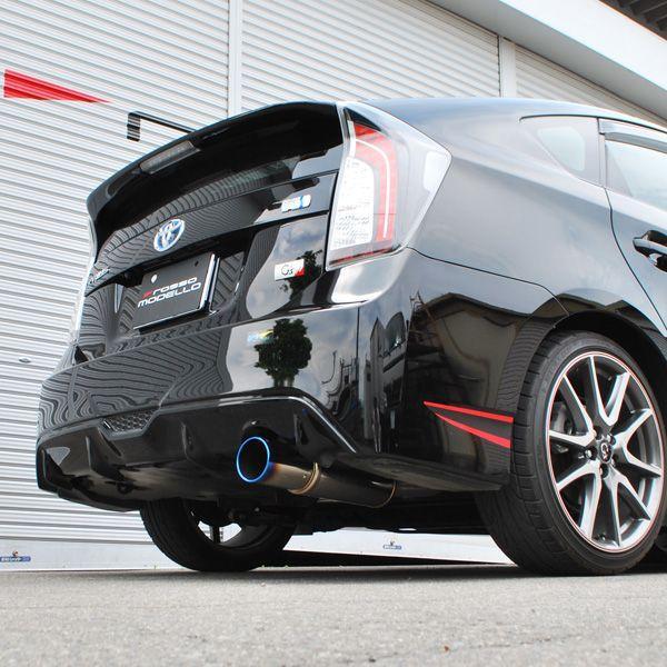 Rossomodello ロッソモデロ マフラー コルバッソ Ti-C プリウス DAA-ZVW30 H23.12～H27.11 2ZR-FXE FF G's 受注生産品_画像2