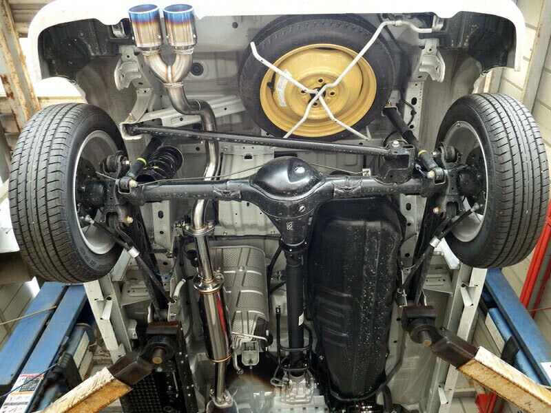 Rossomodello ロッソモデロ マフラー コルバッソ Ti-C NV100クリッパーリオ ABA-DR17W 3BA-DR17W H27.2～ R06A ターボ E/G_画像6