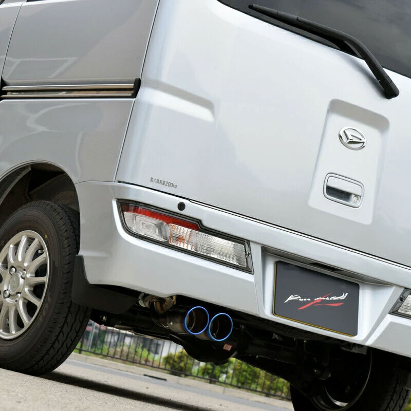 Rossomodello ロッソモデロ マフラー コルバッソ Ti-C ピクシスバン EBD-S321M EBD-S331M H29.11~R2.7 KF ターボ MT クルーズターボ_画像3