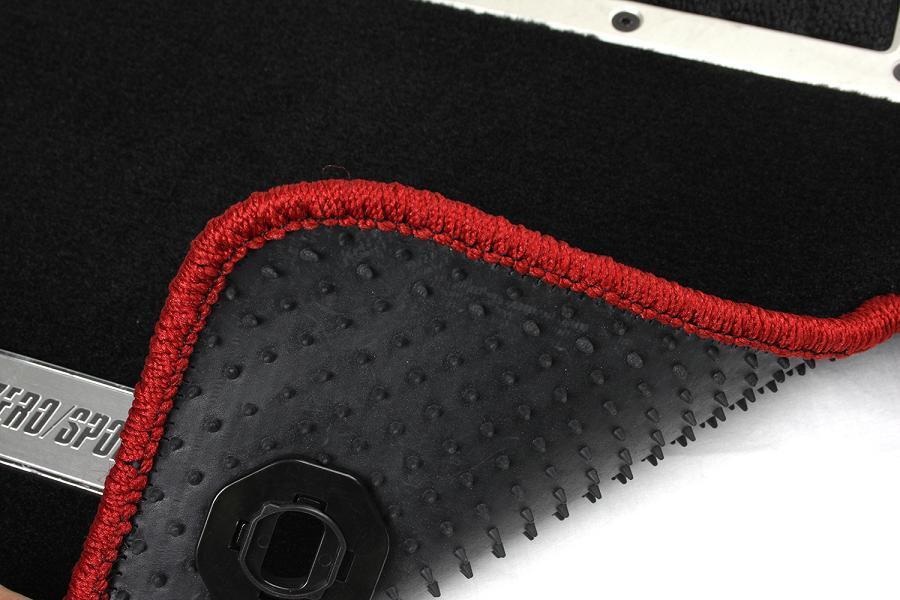 ZERO/SPORTS ゼロスポーツ ハイクオリティフロアマット WRX STI VAB 2014/08～ 純正フロアマット装着車_画像3