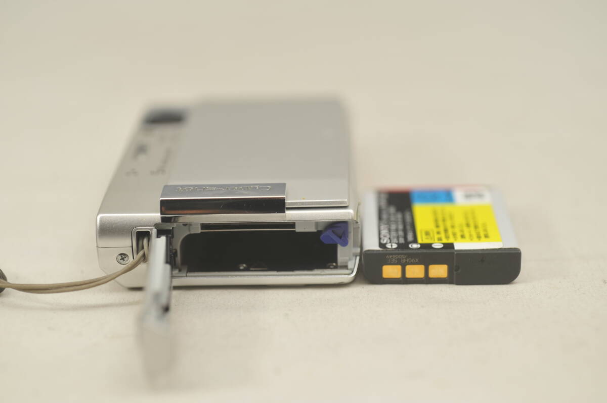 Sony Cyber-shot DSC-T100 ソニー 810萬畫素 CCD コンパクト デジタル カメラ ★ 動(dòng)作OK! ★ 人気のオールドデジカメ! ★