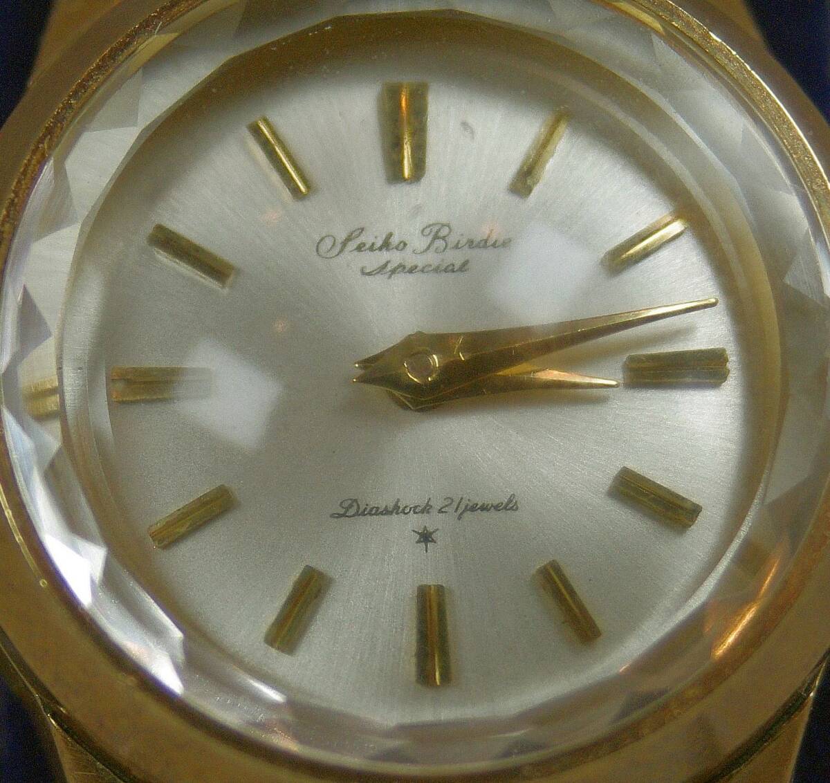 ★畫像で確かめてください★動いています★SEIKO★Birdie Special★Diashock★21jewels★14K GOLD FILLED★70年代？