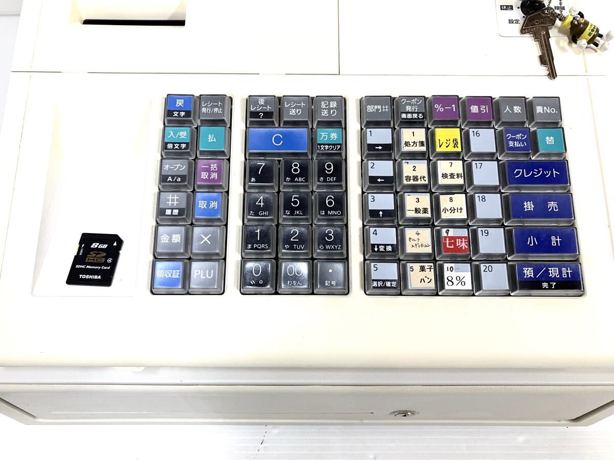 ◆東芝テックTEC◆電子レジスター MA-770 未初期化 ① ◇東芝テックTEC◇電子レジスター MA-770 通電確認済 未初期化 取