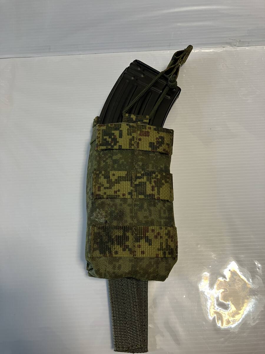  AK用マガジンポーチ　デジタルフローラ　ロシア軍　ソ連軍　ソビエト軍　ウクライナ危機　ナイロン製_画像4