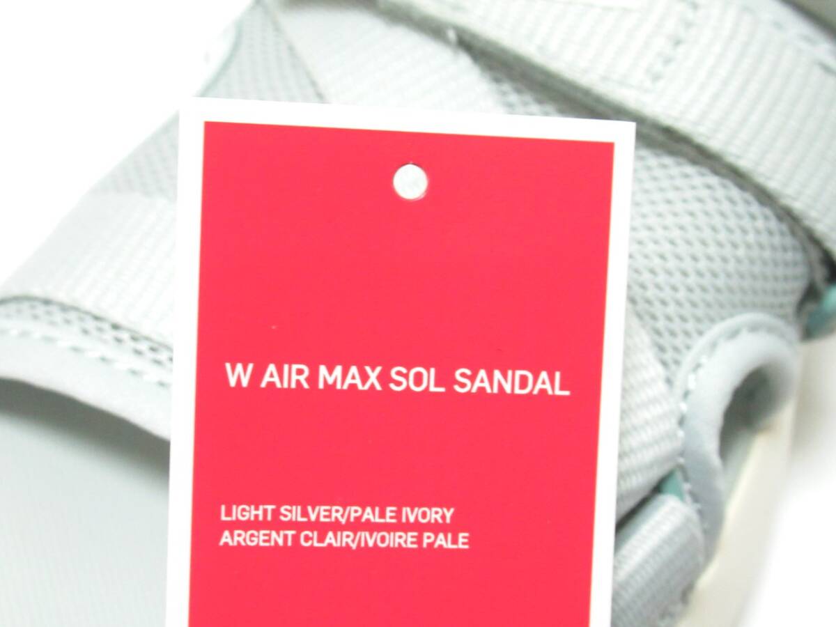 NIKE WMNS AIR MAX LOS SANDAL シルバー グレー 25cm ナイキ エアマックス ソル サンダル FD5982-001_画像9