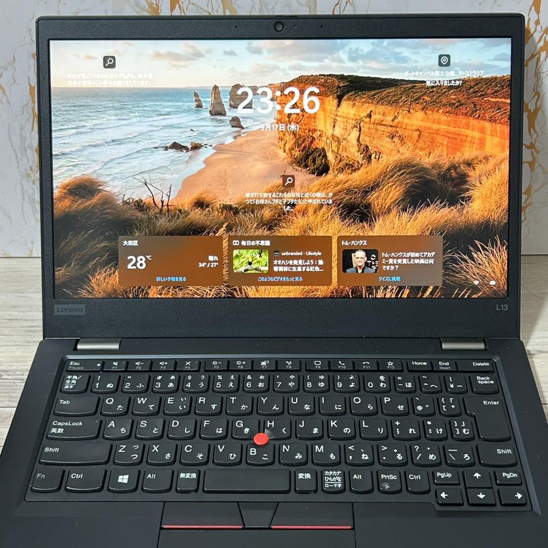 Lenovo ThinkPad Core i7 L13Gen2 office Office付き 即納 初心者にも 屆いてすぐ使えます◎ マウスはおまけ?