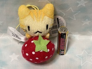 まめまめねこねこ★いちごLOVEマスコット