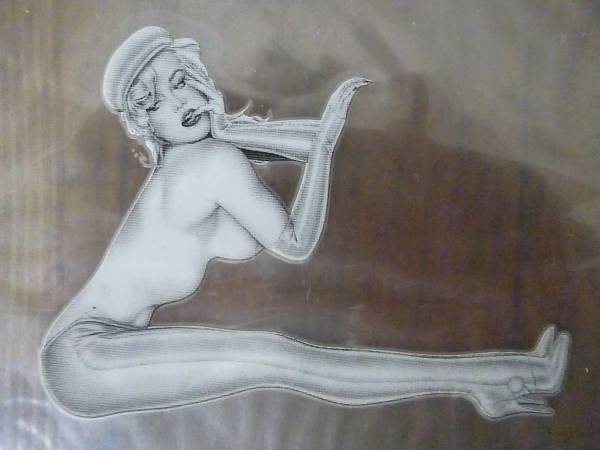 新品 SEXY GIRL転写ステッカー7.3×10cm 2枚セット \150即決 No.11_画像3